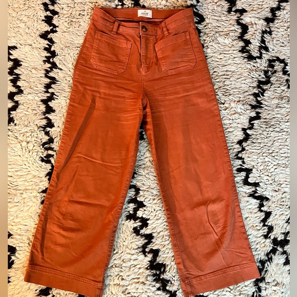 Marine Layer Bridget Wide Leg Crop - Picture 2 of 4